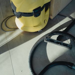 Close up of sports equipment on clean floor